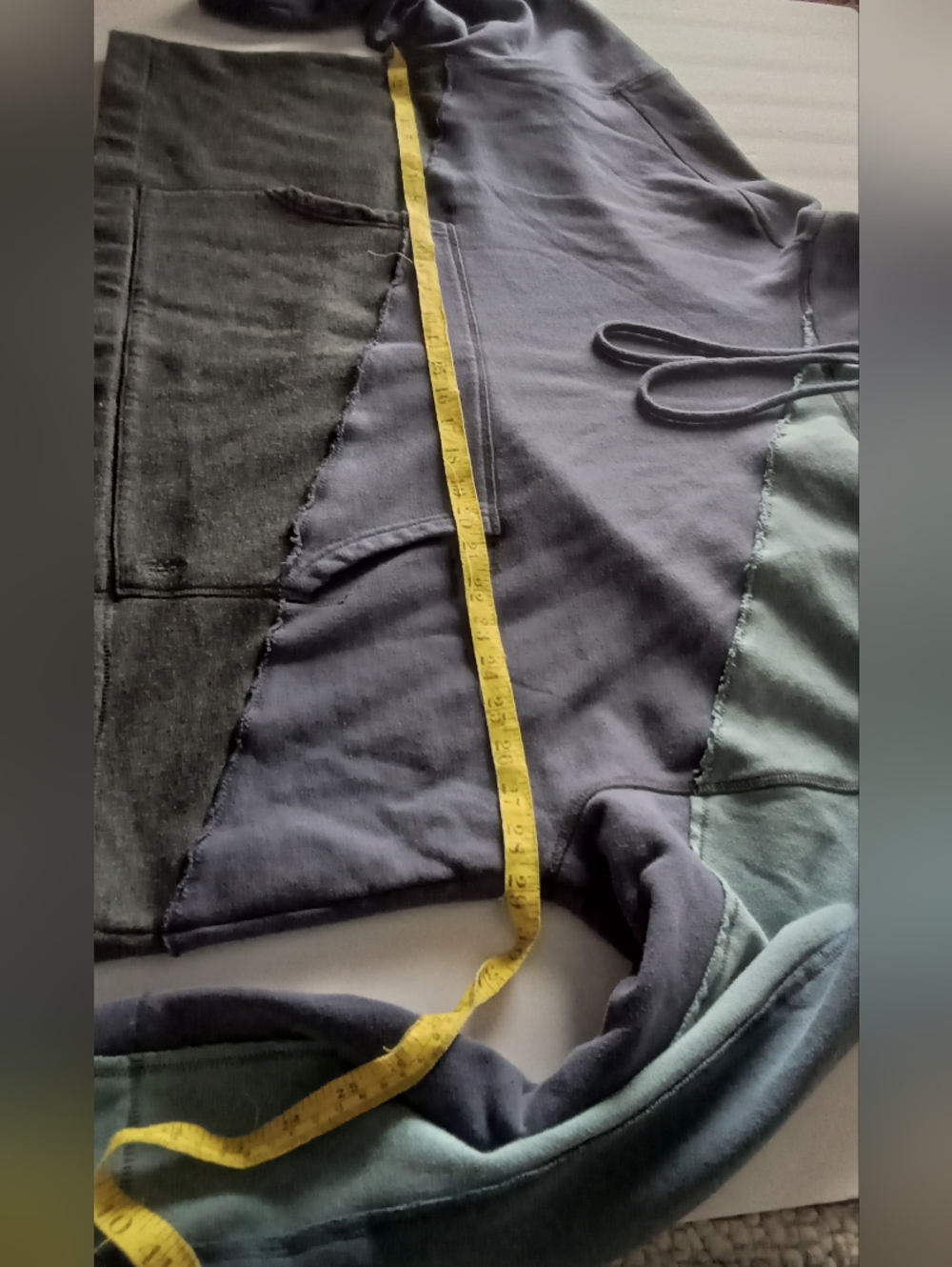 FP Movement by Free People Colorblock Hooded Sweatshirt in Navy and Charcoal - Picture 6 of 10